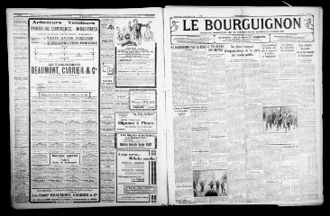 3 vues - Le Bourguignon : journal quotidien de la démocratie radicale-socialiste, n° 321, mercredi 16 novembre 1932 (ouvre la visionneuse)