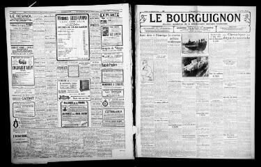 4 vues - Le Bourguignon : journal quotidien de la démocratie radicale-socialiste, n° 337, vendredi 2 décembre 1932 (ouvre la visionneuse)