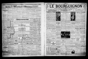 3 vues - Le Bourguignon : journal quotidien de la démocratie radicale-socialiste, n° 88, mercredi 29 mars 1933 (ouvre la visionneuse)