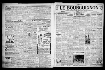 3 vues - Le Bourguignon : journal quotidien de la démocratie radicale-socialiste, n° 172, mercredi 21 juin 1933 (ouvre la visionneuse)
