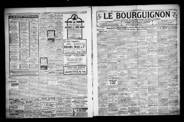 3 vues - Le Bourguignon : journal quotidien de la démocratie radicale-socialiste, n° 185, mardi 4 juillet 1933 (ouvre la visionneuse)