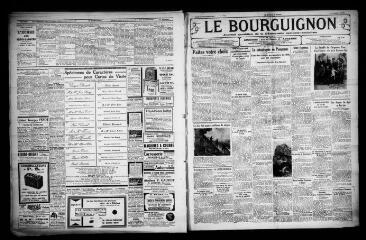 4 vues - Le Bourguignon : journal quotidien de la démocratie radicale-socialiste, n° 361, jeudi 28 décembre 1933 (ouvre la visionneuse)