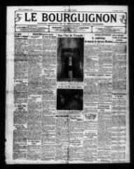 4 vues - Le Bourguignon : journal quotidien de la démocratie radicale-socialiste, n° 313, lundi 12 novembre 1934 (ouvre la visionneuse)