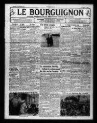 4 vues - Le Bourguignon : journal quotidien de la démocratie radicale-socialiste, n° 329, mercredi 28 novembre 1934 (ouvre la visionneuse)