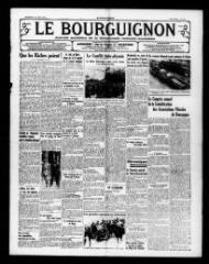 4 vues - Le Bourguignon : journal quotidien de la démocratie radicale-socialiste, n° 237, mercredi 28 août 1935 (ouvre la visionneuse)