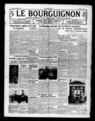 4 vues - Le Bourguignon : journal quotidien de la démocratie radicale-socialiste, n° 271, mardi 1er octobre 1935 (ouvre la visionneuse)