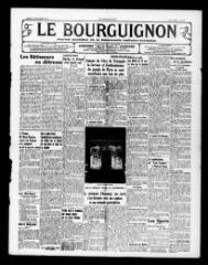 4 vues - Le Bourguignon : journal quotidien de la démocratie radicale-socialiste, n° 313, mardi 12 novembre 1935 (ouvre la visionneuse)