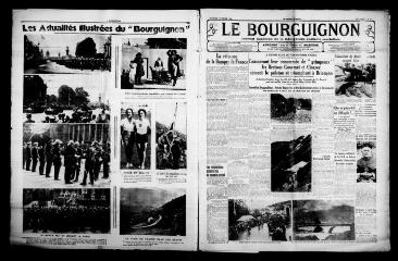 4 vues - Le Bourguignon : journal quotidien de la démocratie radicale-socialiste, n° 197, vendredi 17 juillet 1936 (ouvre la visionneuse)