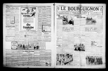 4 vues - Le Bourguignon : journal quotidien de la démocratie radicale-socialiste, n° 294, jeudi 22 octobre 1936 (ouvre la visionneuse)