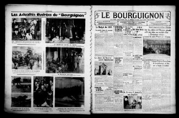 3 vues - Le Bourguignon : journal quotidien de la démocratie radicale-socialiste, n° 302, vendredi 30 octobre 1936 (ouvre la visionneuse)