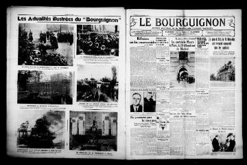 4 vues - Le Bourguignon : journal quotidien de la démocratie radicale-socialiste, n° 307, mercredi 4 novembre 1936 (ouvre la visionneuse)