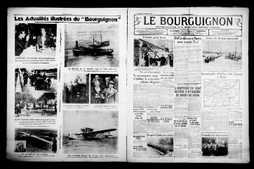 4 vues - Le Bourguignon : journal quotidien de la démocratie radicale-socialiste, n° 309, vendredi 6 novembre 1936 (ouvre la visionneuse)
