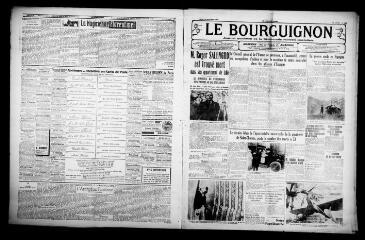 4 vues - Le Bourguignon : journal quotidien de la démocratie radicale-socialiste, n° 322, jeudi 19 novembre 1936 (ouvre la visionneuse)