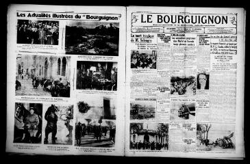 4 vues - Le Bourguignon : journal quotidien de la démocratie radicale-socialiste, n° 323, vendredi 20 novembre 1936 (ouvre la visionneuse)