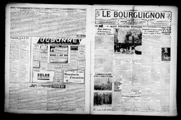 3 vues - Le Bourguignon : journal quotidien de la démocratie radicale-socialiste, n° 327, mardi 24 novembre 1936 (ouvre la visionneuse)