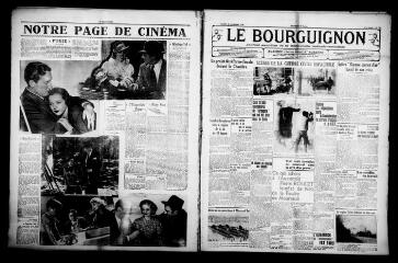 4 vues - Le Bourguignon : journal quotidien de la démocratie radicale-socialiste, n° 331, samedi 28 novembre 1936 (ouvre la visionneuse)