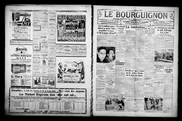 3 vues - Le Bourguignon : journal quotidien de la démocratie radicale-socialiste, n° 347, lundi 14 décembre 1936 (ouvre la visionneuse)