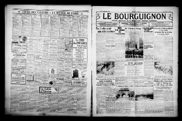 4 vues - Le Bourguignon : journal quotidien de la démocratie radicale-socialiste, n° 350, jeudi 17 décembre 1936 (ouvre la visionneuse)