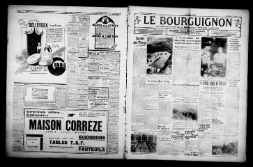 4 vues - Le Bourguignon : journal quotidien de la démocratie radicale-socialiste, n° 356, mercredi 23 décembre 1936 (ouvre la visionneuse)