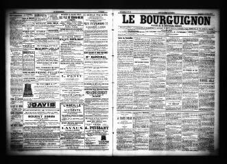 3 vues - Le Bourguignon : journal de la démocratie radicale, n° 33, vendredi 8 février 1901 (ouvre la visionneuse)