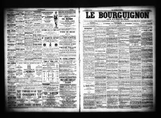 3 vues - Le Bourguignon : journal de la démocratie radicale, n° 34, samedi 9 février 1901 (ouvre la visionneuse)