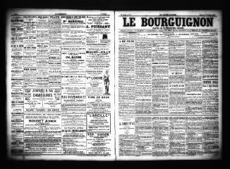 3 vues - Le Bourguignon : journal de la démocratie radicale, n° 37, mercredi 13 février 1901 (ouvre la visionneuse)