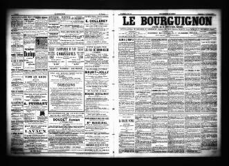3 vues - Le Bourguignon : journal de la démocratie radicale, n° 41, dimanche 17 février 1901 (ouvre la visionneuse)