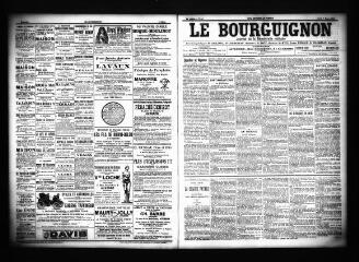 3 vues - Le Bourguignon : journal de la démocratie radicale, n° 56, jeudi 7 mars 1901 (ouvre la visionneuse)