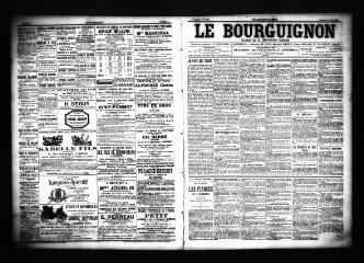 3 vues - Le Bourguignon : journal de la démocratie radicale, n° 123, samedi 25 mai 1901 (ouvre la visionneuse)