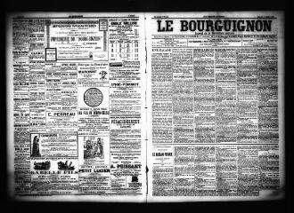3 vues - Le Bourguignon : journal de la démocratie radicale, n° 158, samedi 6 juillet 1901 (ouvre la visionneuse)