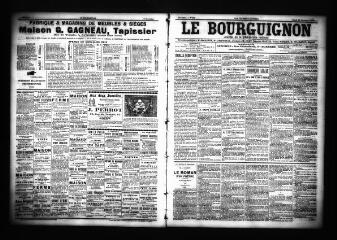 3 vues - Le Bourguignon : journal de la démocratie radicale, n° 267, mardi 12 novembre 1901 (ouvre la visionneuse)