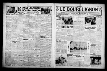4 vues - Le Bourguignon : journal quotidien de la démocratie radicale-socialiste, n° 6, jeudi 7 janvier 1937 (ouvre la visionneuse)