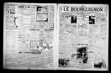 3 vues - Le Bourguignon : journal quotidien de la démocratie radicale-socialiste, n° 11, mardi 12 janvier 1937 (ouvre la visionneuse)