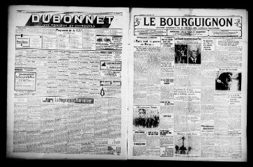 4 vues - Le Bourguignon : journal quotidien de la démocratie radicale-socialiste, n° 12, mercredi 13 janvier 1937 (ouvre la visionneuse)