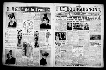 4 vues - Le Bourguignon : journal quotidien de la démocratie radicale-socialiste, n° 69, jeudi 11 mars 1937 (ouvre la visionneuse)