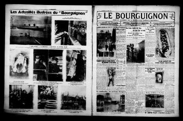 4 vues - Le Bourguignon : journal quotidien de la démocratie radicale-socialiste, n° 84, vendredi 26 mars 1937 (ouvre la visionneuse)
