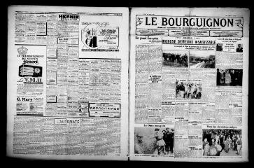 3 vues - Le Bourguignon : journal quotidien de la démocratie radicale-socialiste, n° 87, lundi 29 mars 1937 (ouvre la visionneuse)