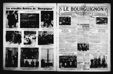 4 vues - Le Bourguignon : journal quotidien de la démocratie radicale-socialiste, n° 119, vendredi 30 avril 1937 (ouvre la visionneuse)