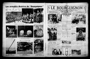 4 vues - Le Bourguignon : journal quotidien de la démocratie radicale-socialiste, n° 273, dimanche 3 octobre 1937 (ouvre la visionneuse)