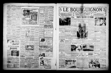 3 vues - Le Bourguignon : journal quotidien de la démocratie radicale-socialiste, n° 288, lundi 18 octobre 1937 (ouvre la visionneuse)