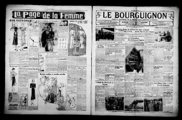 4 vues - Le Bourguignon : journal quotidien de la démocratie radicale-socialiste, n° 296, mardi 26 octobre 1937 (ouvre la visionneuse)