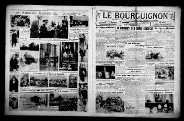 4 vues - Le Bourguignon : journal quotidien de la démocratie radicale-socialiste, n° 297, mercredi 27 octobre 1937 (ouvre la visionneuse)
