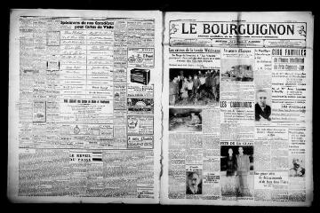 4 vues - Le Bourguignon : journal quotidien de la démocratie radicale-socialiste, n° 348, vendredi 17 décembre 1937 (ouvre la visionneuse)