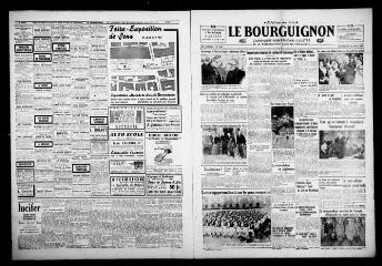 4 vues - Le Bourguignon : grand quotidien régional illustré de la démocratie radicale-socialiste, n° 120, mercredi 3 mai 1939 (ouvre la visionneuse)