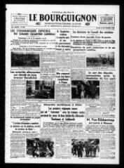 4 vues - Le Bourguignon : grand quotidien régional illustré de la démocratie radicale-socialiste, n° 268, jeudi 28 septembre 1939 (ouvre la visionneuse)