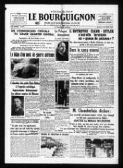 4 vues - Le Bourguignon : grand quotidien régional illustré de la démocratie radicale-socialiste, n° 275, jeudi 5 octobre 1939 (ouvre la visionneuse)