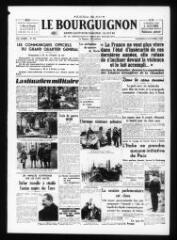 4 vues - Le Bourguignon : grand quotidien régional illustré de la démocratie radicale-socialiste, n° 276, vendredi 6 octobre 1939 (ouvre la visionneuse)