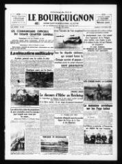 4 vues - Le Bourguignon : grand quotidien régional illustré de la démocratie radicale-socialiste, n° 277, samedi 7 octobre 1939 (ouvre la visionneuse)