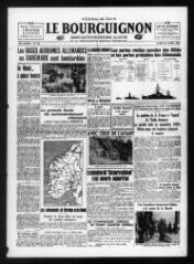 4 vues - Le Bourguignon : grand quotidien régional illustré de la démocratie radicale-socialiste, n° 113, lundi 22 avril 1940 (ouvre la visionneuse)