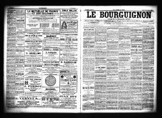 3 vues - Le Bourguignon : journal de la démocratie radicale, n° 304, jeudi 25 décembre 1902 (ouvre la visionneuse)